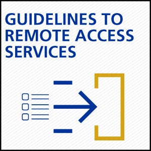 Remote Access Guidelines