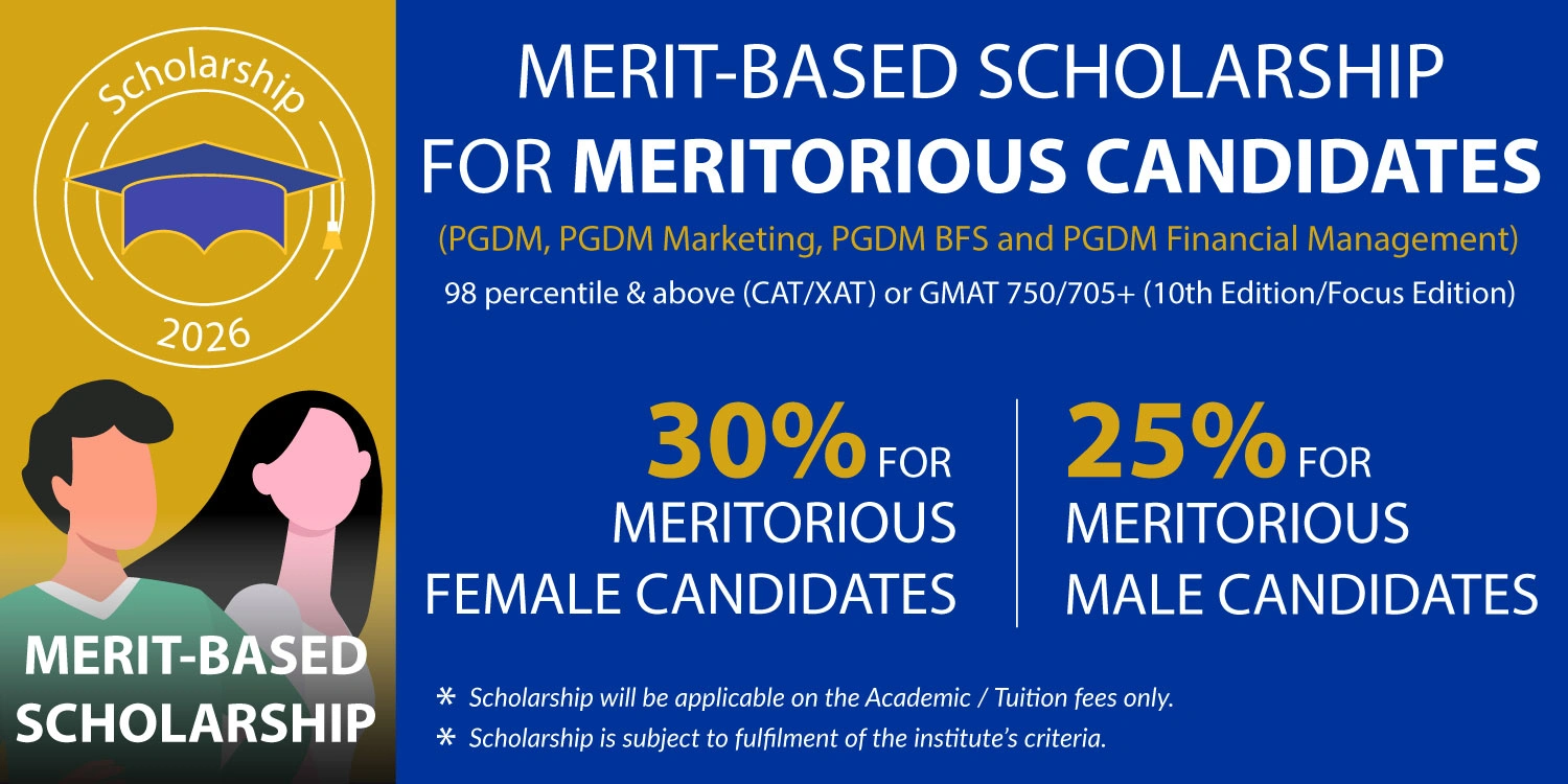 Merit based pgdm scholarship