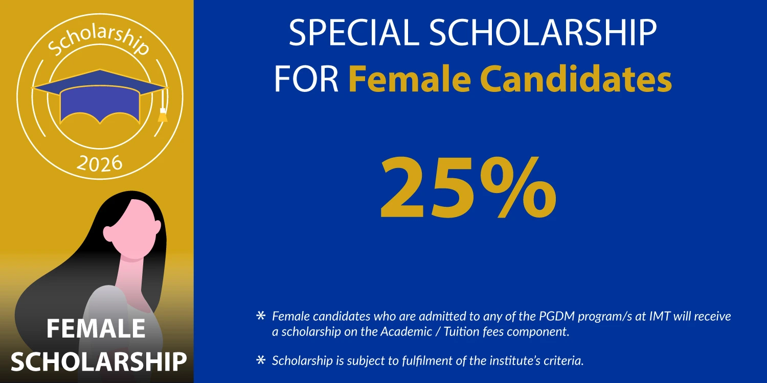 female scholarship at IMT