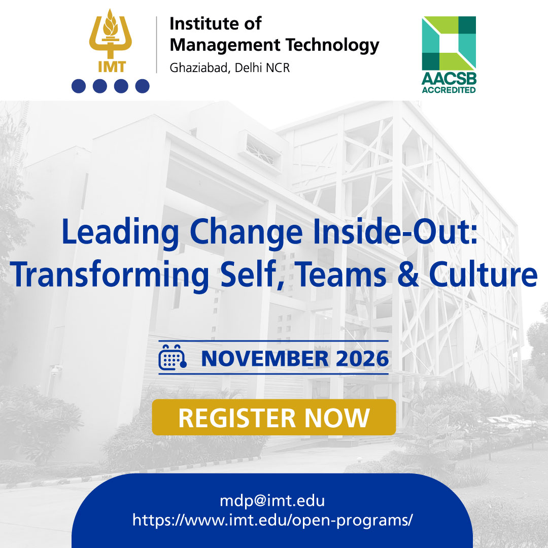 Leading Change Inside-Out: Transforming Self, Teams & Culture